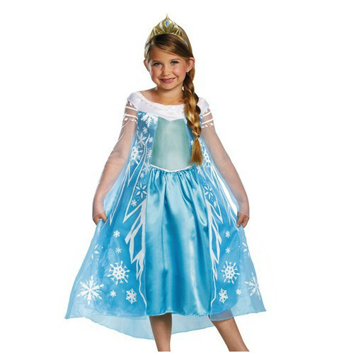 F68017  Frozen transparent gauze dress